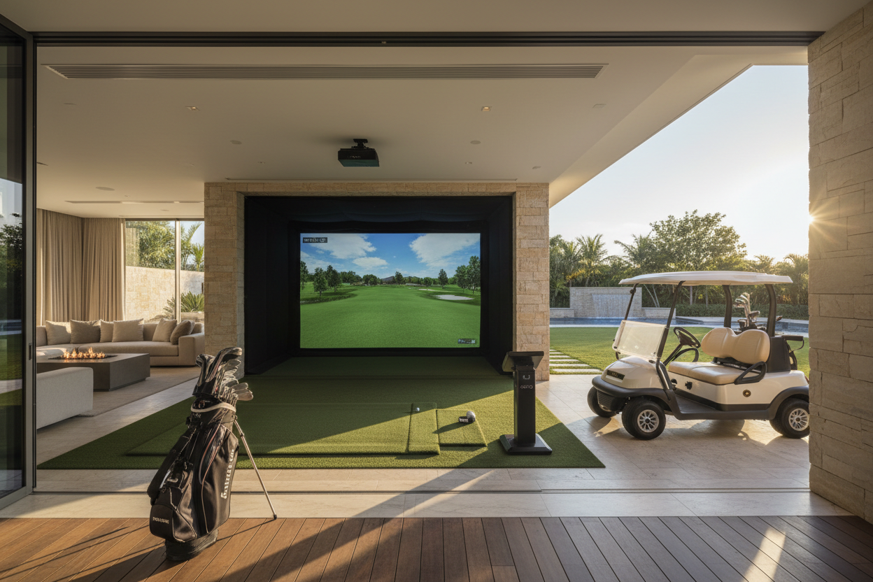Slideshow 2 - Indoor-Outdoor Golf Lifestyle